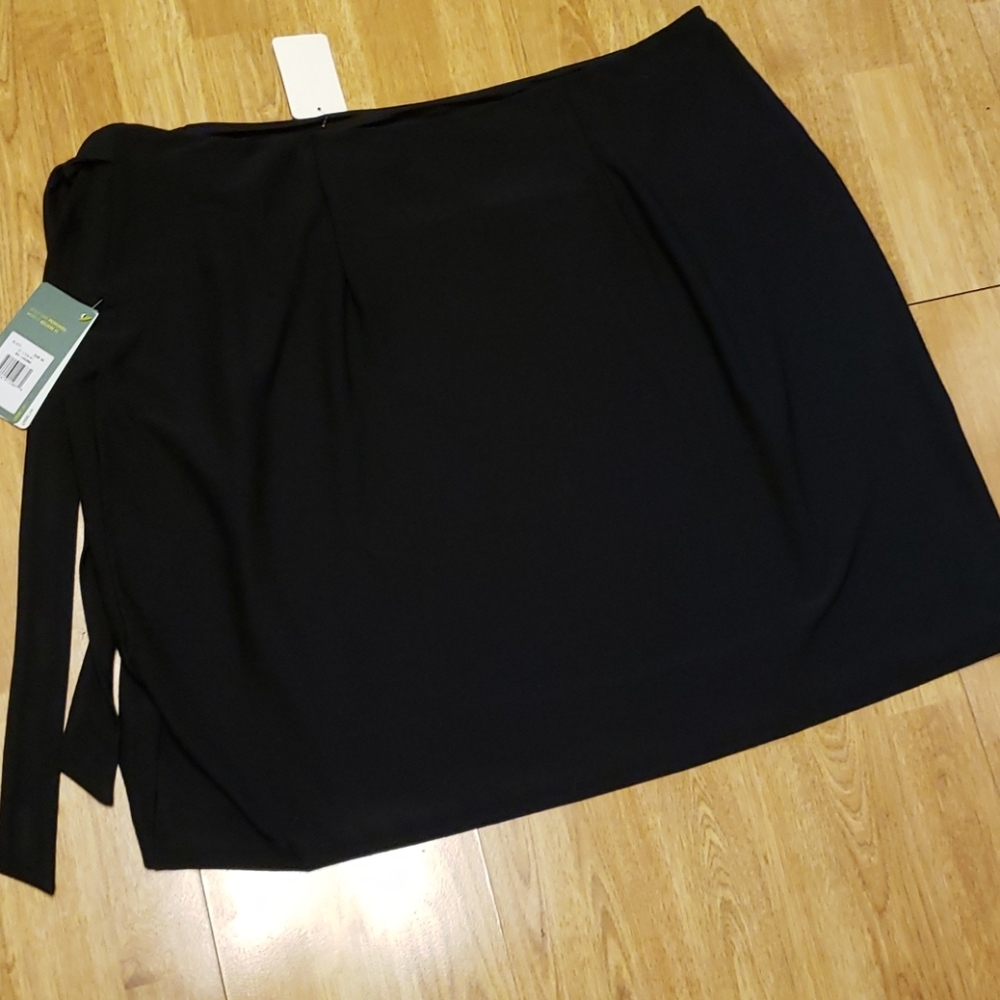 NWT Lysse 3X Jory faux wrap black skirt - Picture 4 of 4